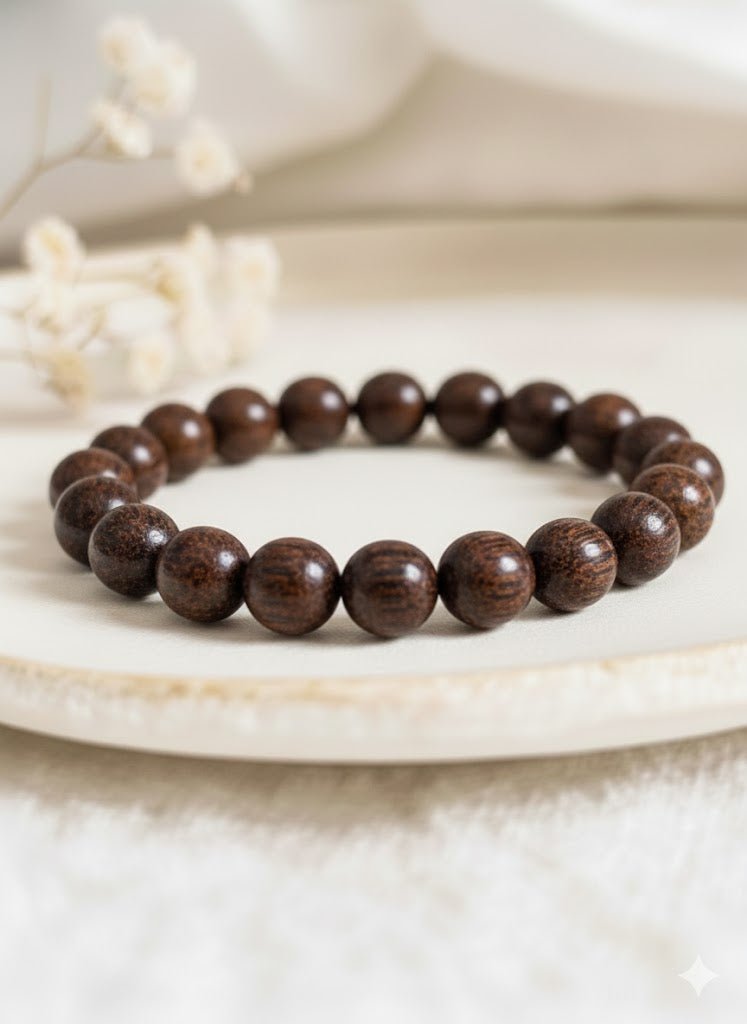 Bracelet ‘Classic’ Bois fossile 8mm