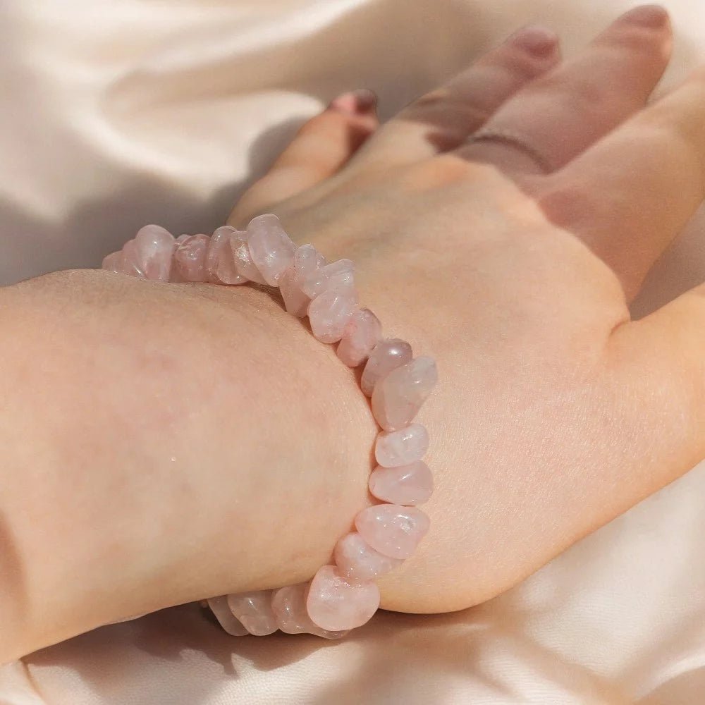 Bracelet ‘Summer’ Quartz rose - Je Rayonne