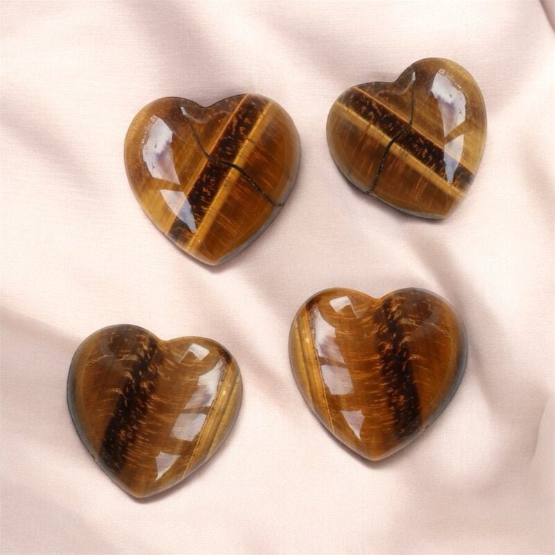 Mini cœur Œil de Tigre - Je Rayonne