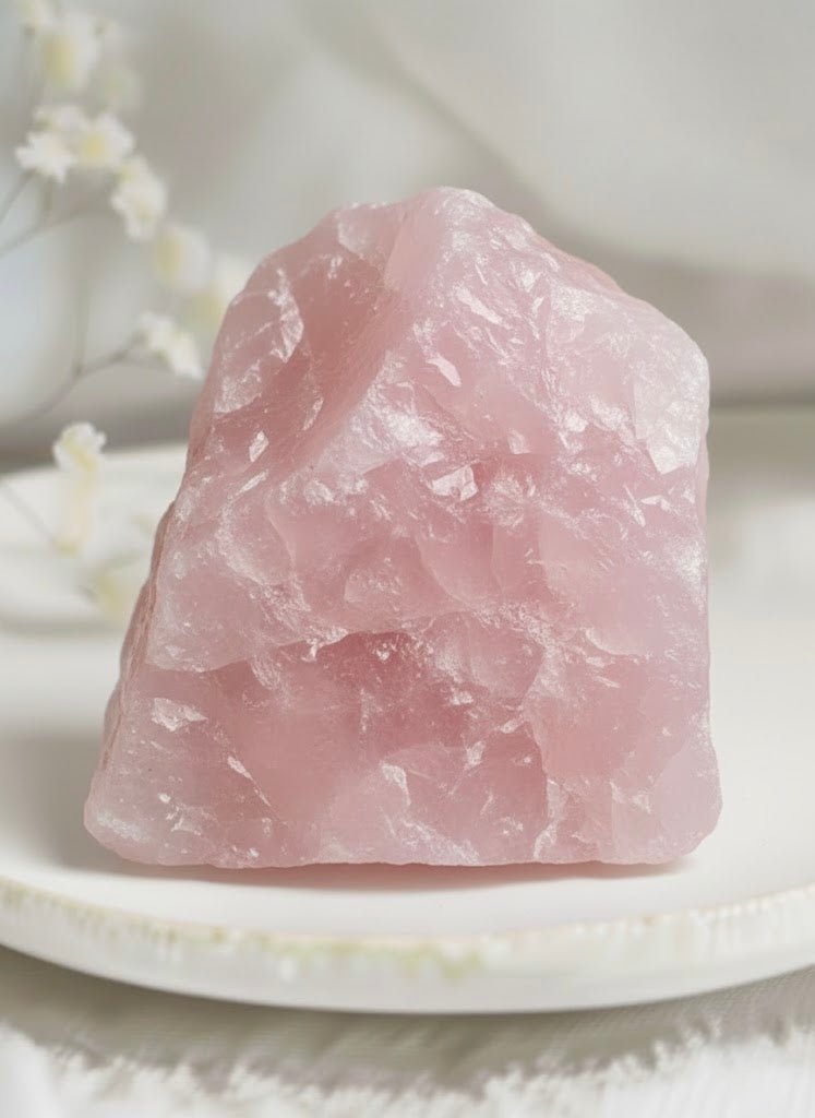 Pierre brut Quartz Rose L - Je Rayonne