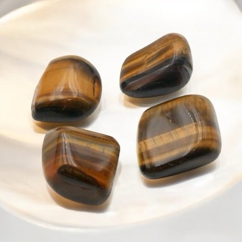 Pierre roulée Œil de Tigre - Je Rayonne