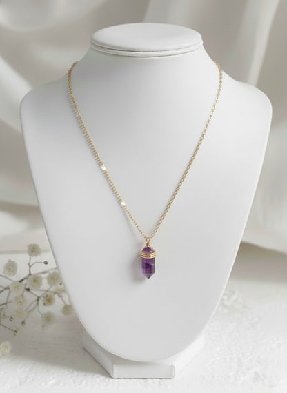 Collier 'BOHO' Améthyste