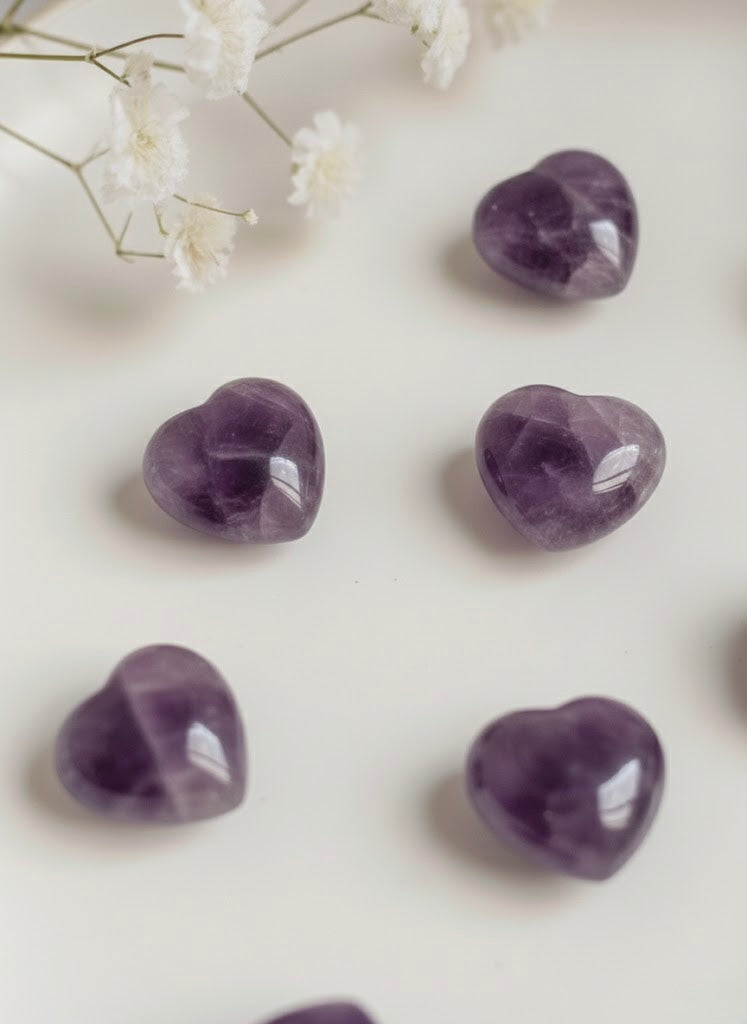 Mini cœur Améthyste