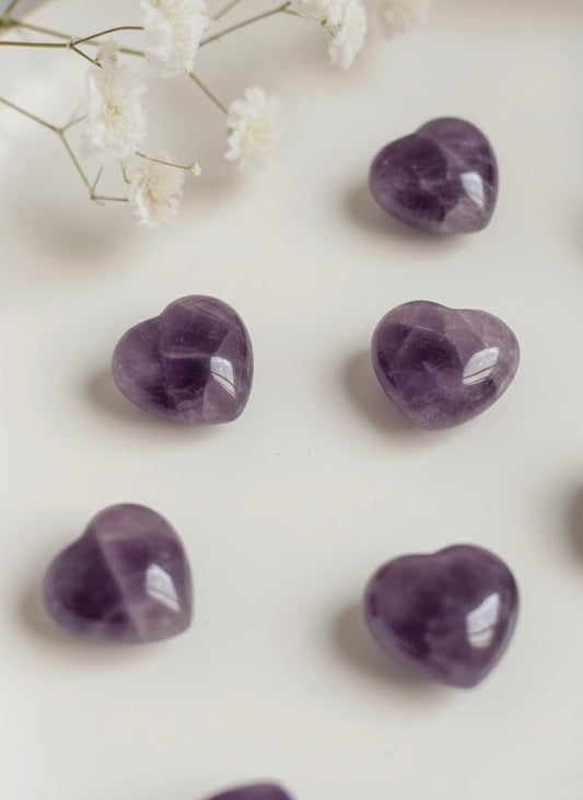Mini cœur Améthyste