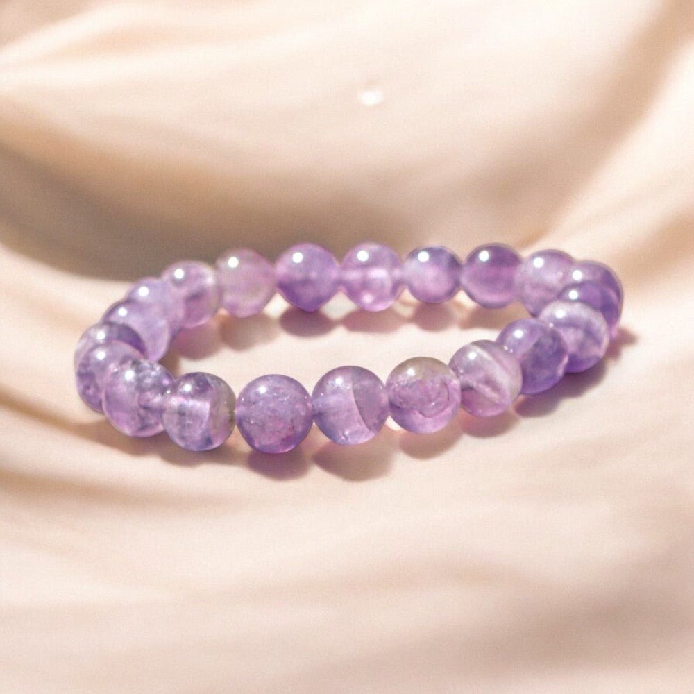 Bracelet ‘Classic’ Améthyste 8mm - Je Rayonne