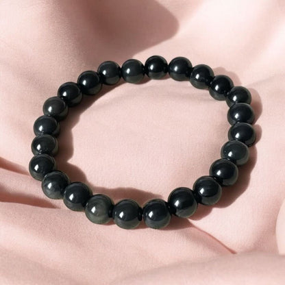 Bracelet ‘Classic’ Obsidienne 8mm - Je Rayonne