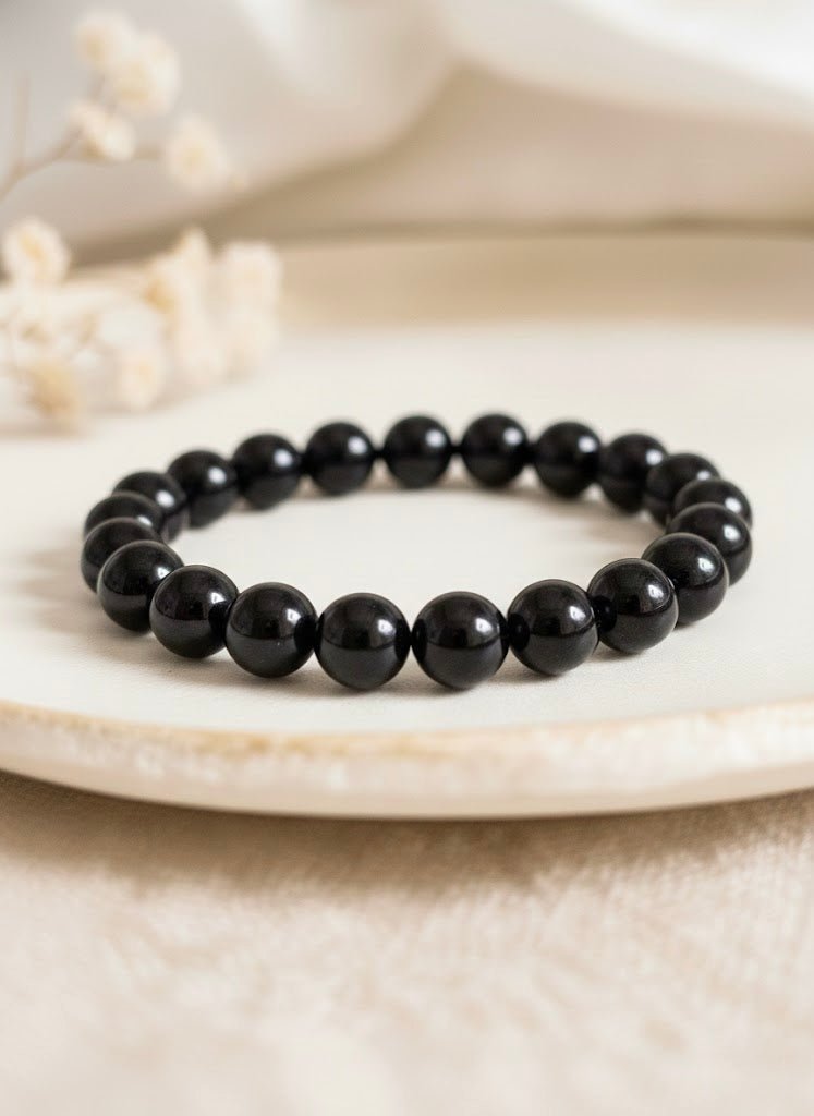 Bracelet ‘Classic’ Obsidienne 8mm - Je Rayonne