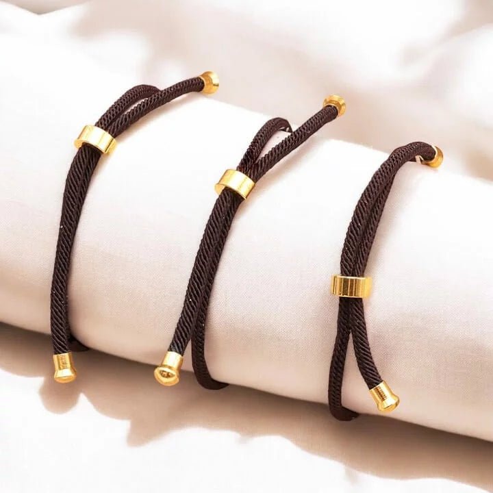 Bracelet 'Cordon' Rhodonite - Je Rayonne