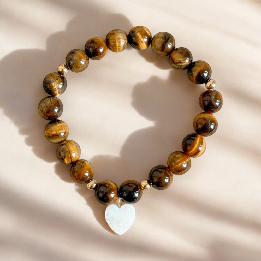 Bracelet 'Magic' Œil de Tigre 8mm - Je Rayonne