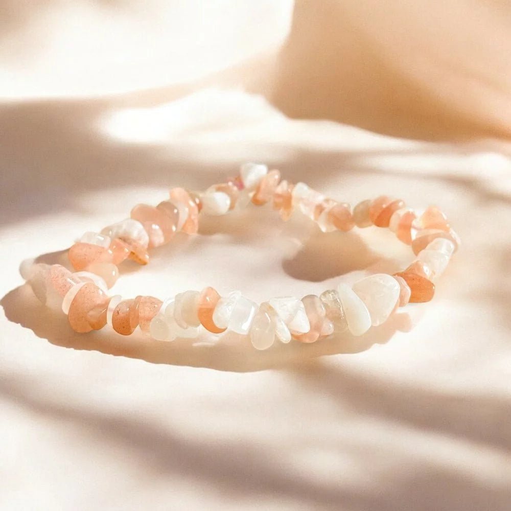 Bracelet ‘Summer’ Pierre de lune - Je Rayonne