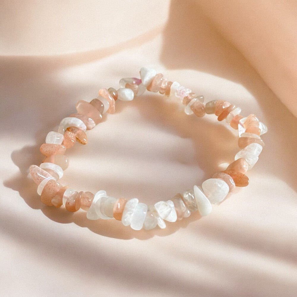Bracelet ‘Summer’ Pierre de lune - Je Rayonne