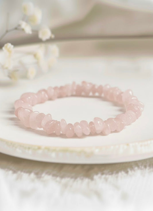 Bracelet ‘Summer’ Quartz rose - Je Rayonne
