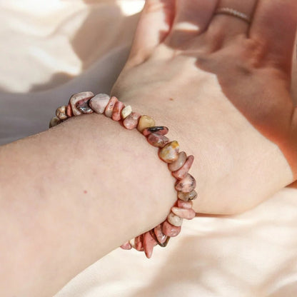 Bracelet ‘Summer’ Rhodonite - Je Rayonne