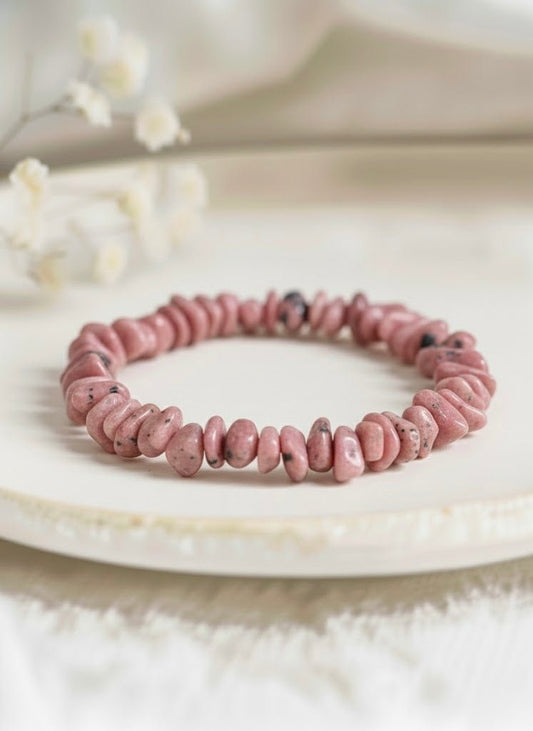 Bracelet ‘Summer’ Rhodonite - Je Rayonne