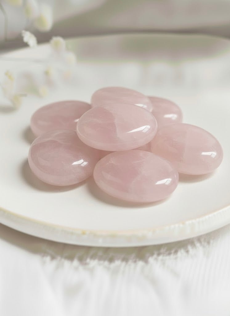 Galet 'Anti - Stress' Quartz rose - Je Rayonne