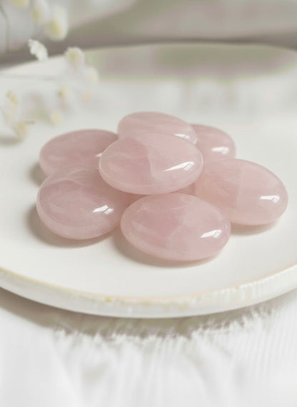 Galet 'Anti - Stress' Quartz rose - Je Rayonne