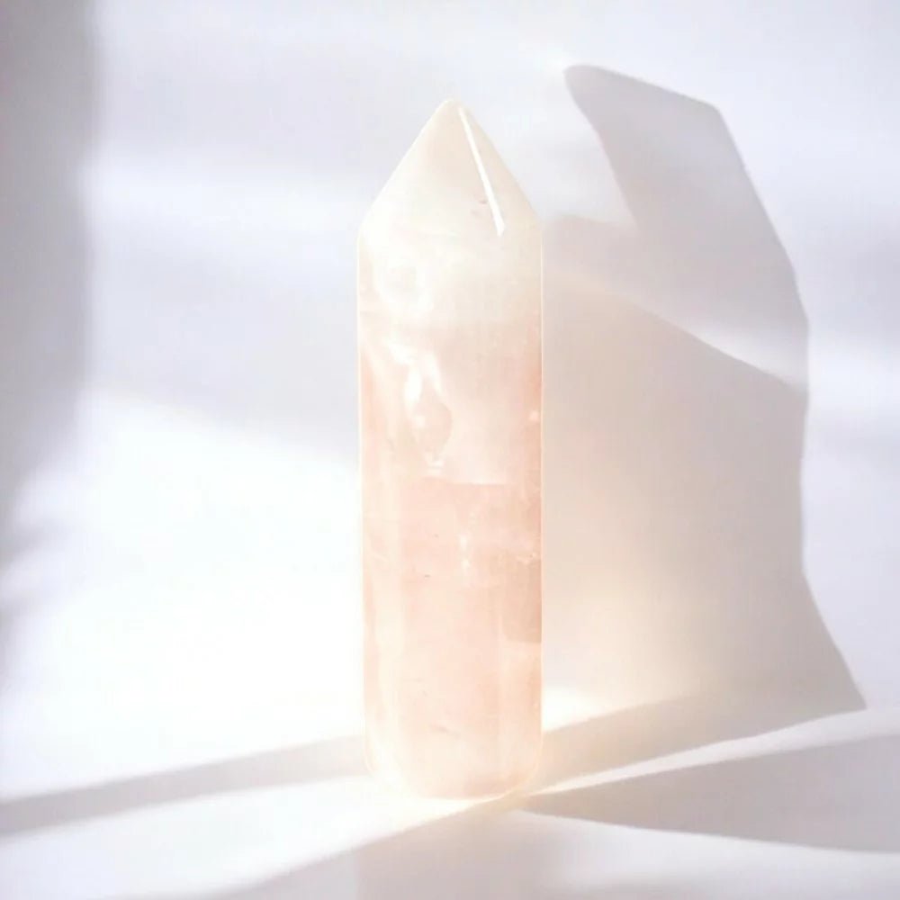 Mini pointe quartz rose - Je Rayonne