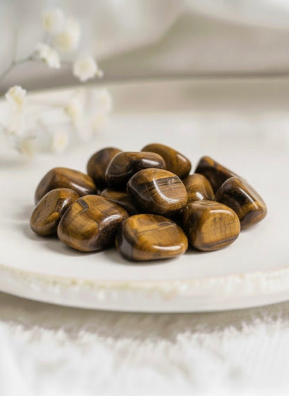 Pierre roulée Œil de Tigre - Je Rayonne