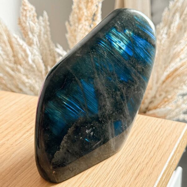 Labradorite grande pierre polie 1kg