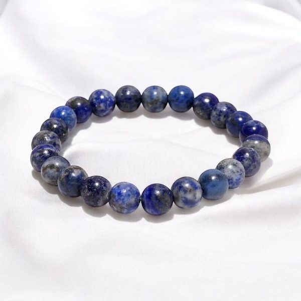 bracelet lapis lazuli 8mm
